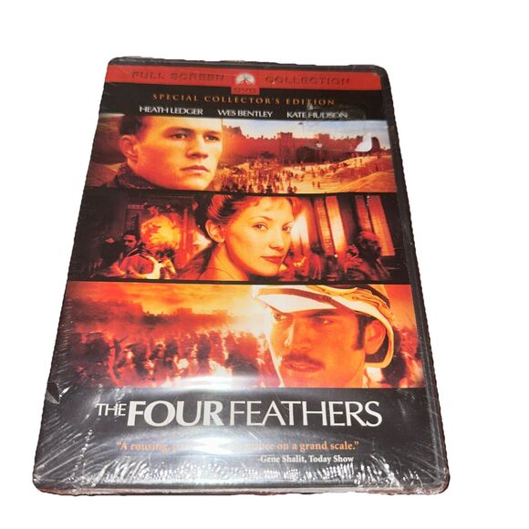 Four Feathers (DVD, 2002) New Collectors Edition Heath Ledger Kate Hudson - Picture 1 of 2